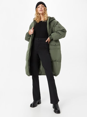 ICHI Zimní kabát 'BUNALA' – zelená