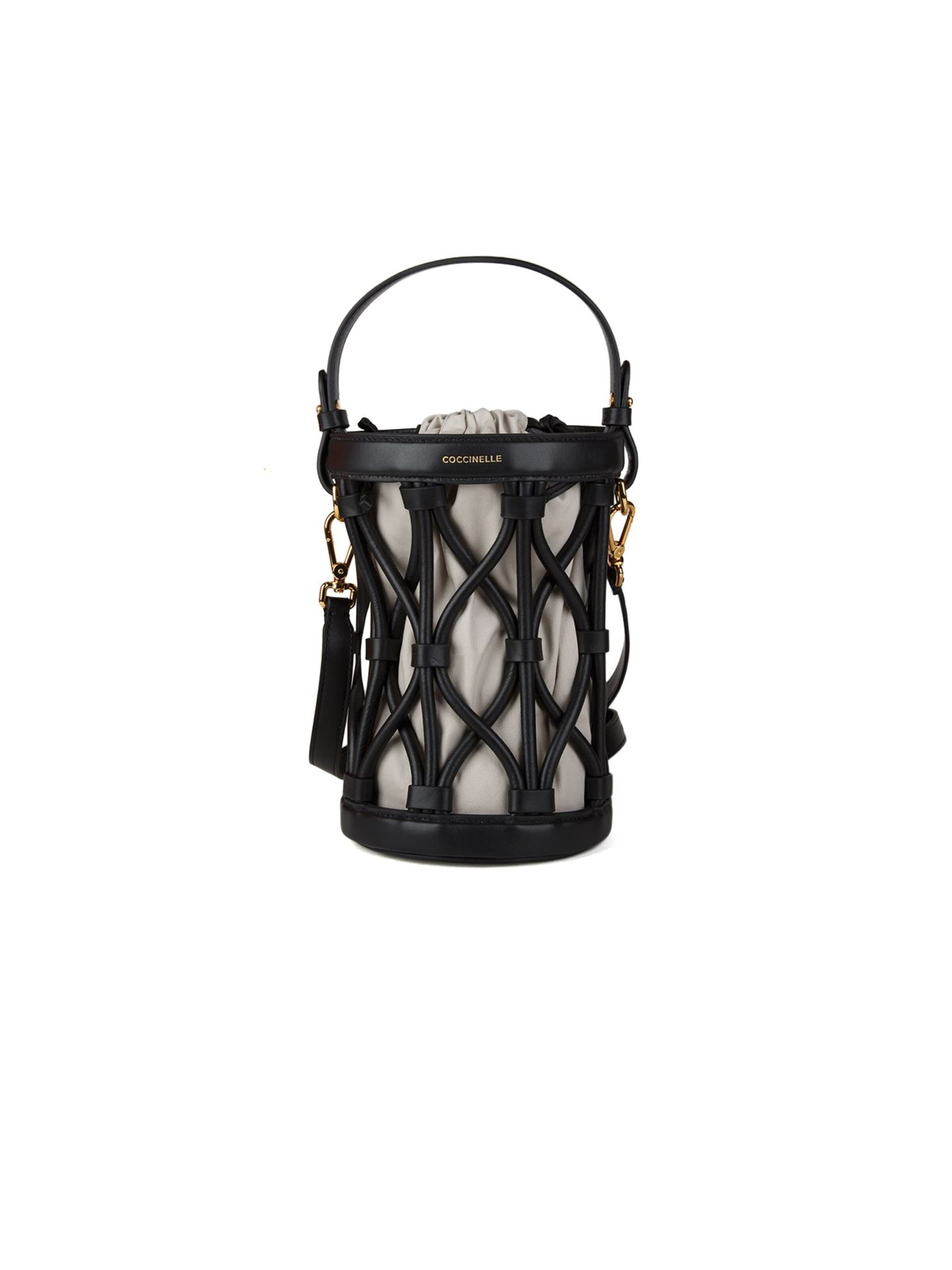 Coccinelle Handbag 'Coccinelle Koi Handbag Smooth Leather' in Black: front