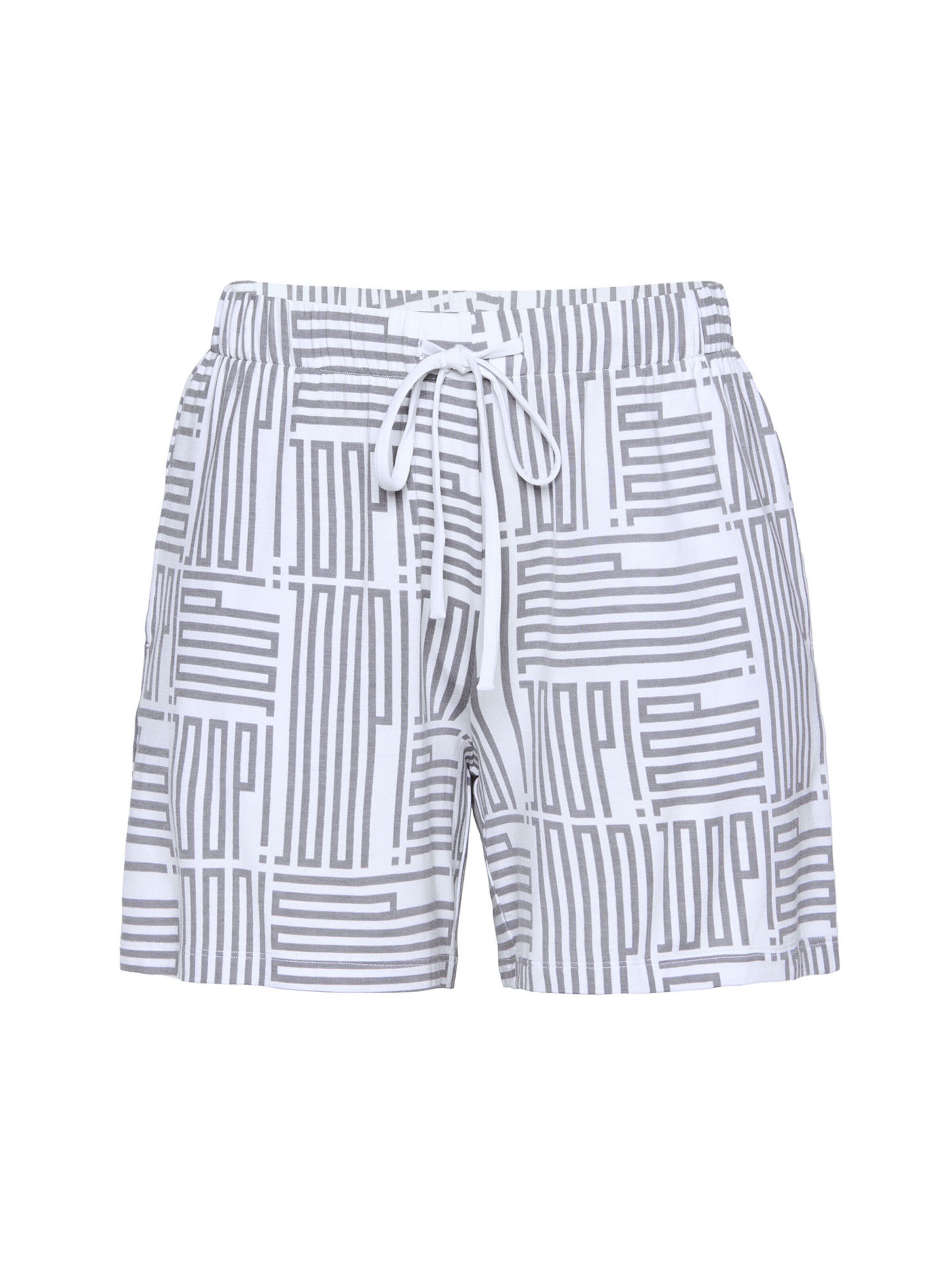 Pantalon de pyjama ' Modern Deco ' JOOP! en gris : devant