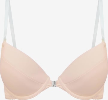 Vivisence Push-up Bra 'Eve 1012' in Beige: front