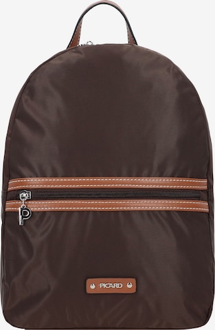 Picard Backpack in Brown: front