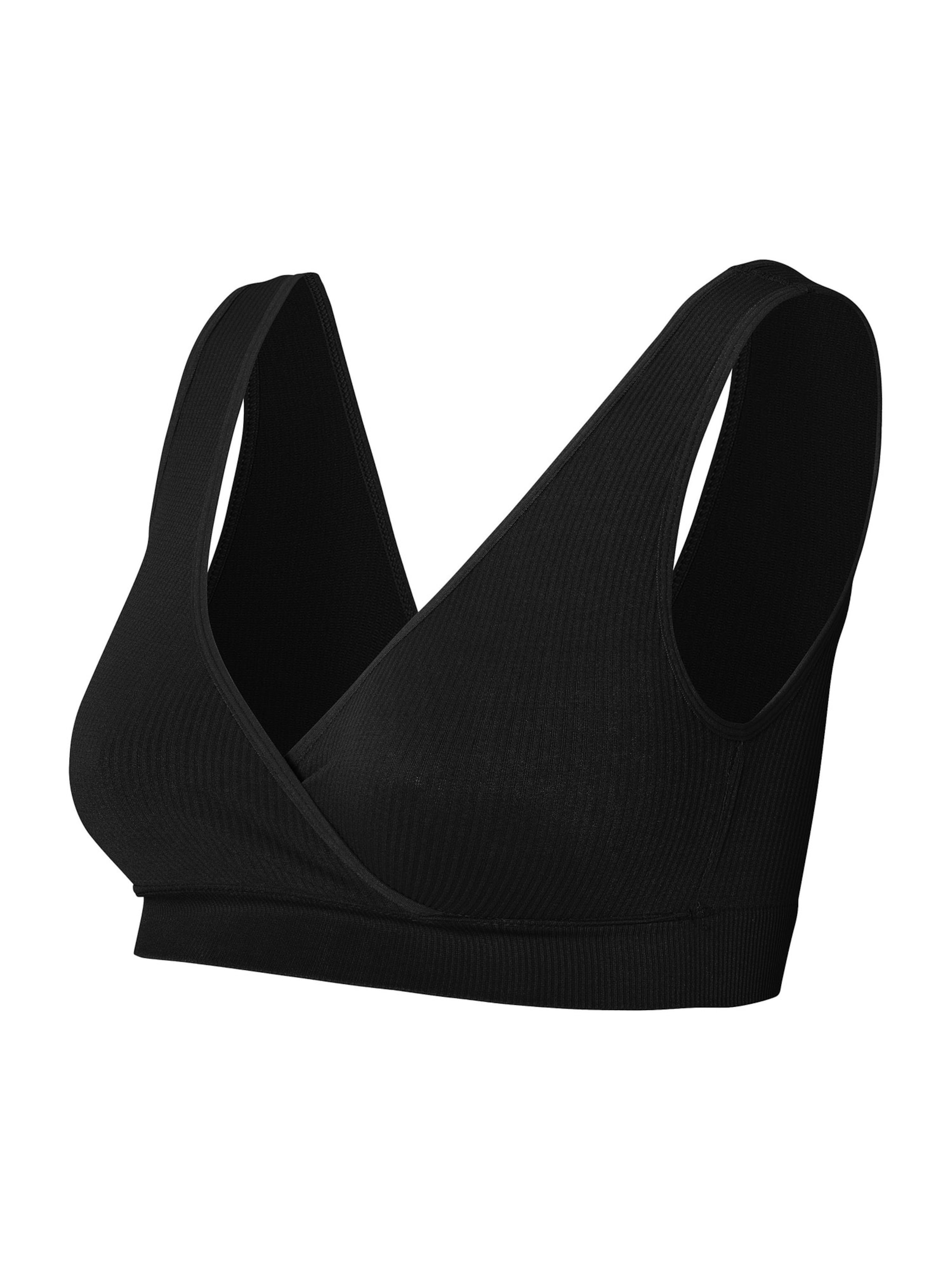 Noppies Voedingsbh 'Gayla' in Zwart: voorkant