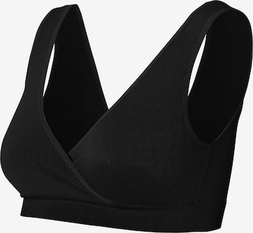 Noppies Bralette Nursing bra 'Gayla' in Black: front