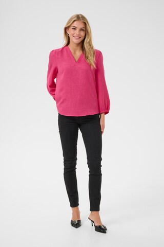 Kaffe - Blusa en rosa