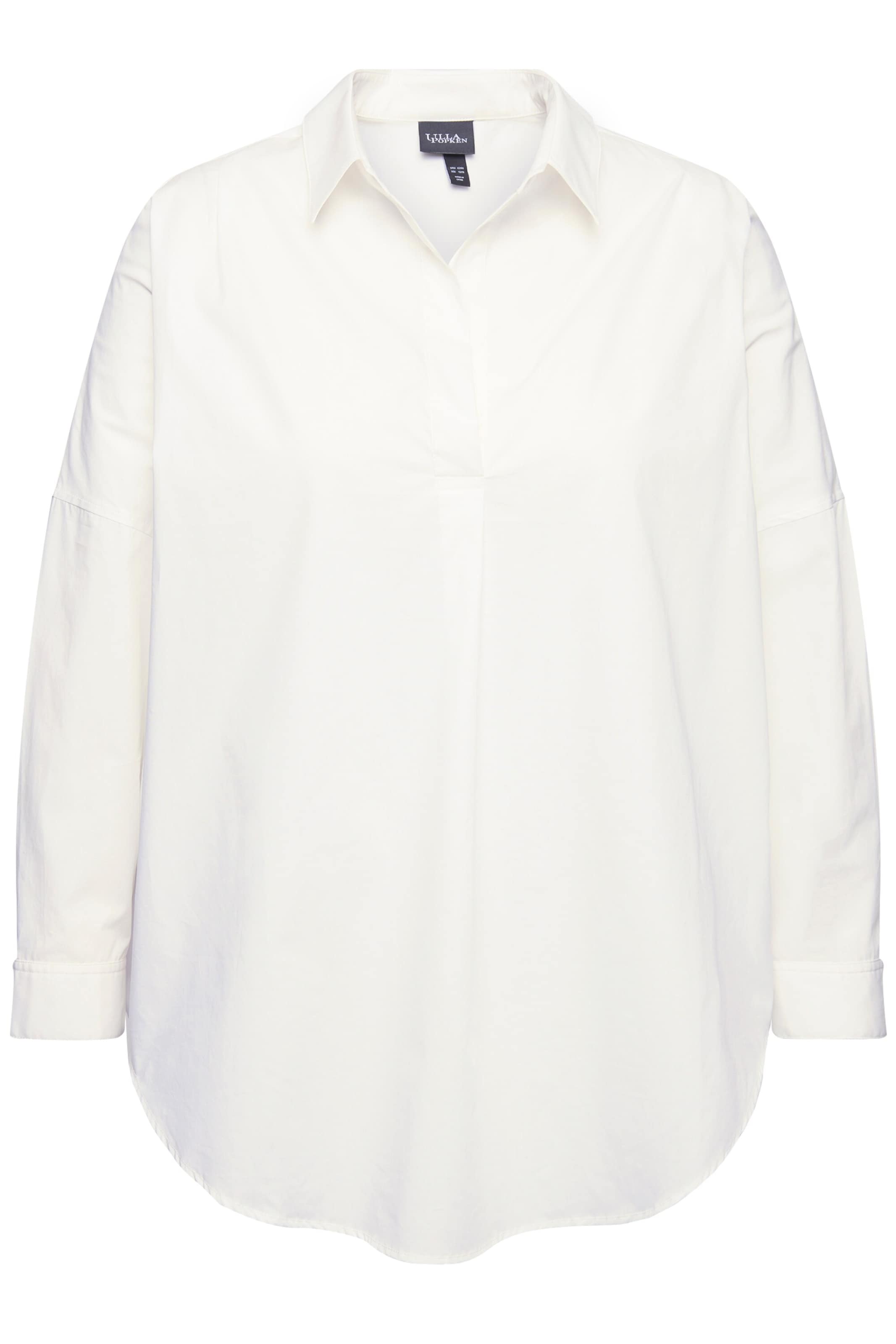 Ulla Popken Blouse in Wit: voorkant