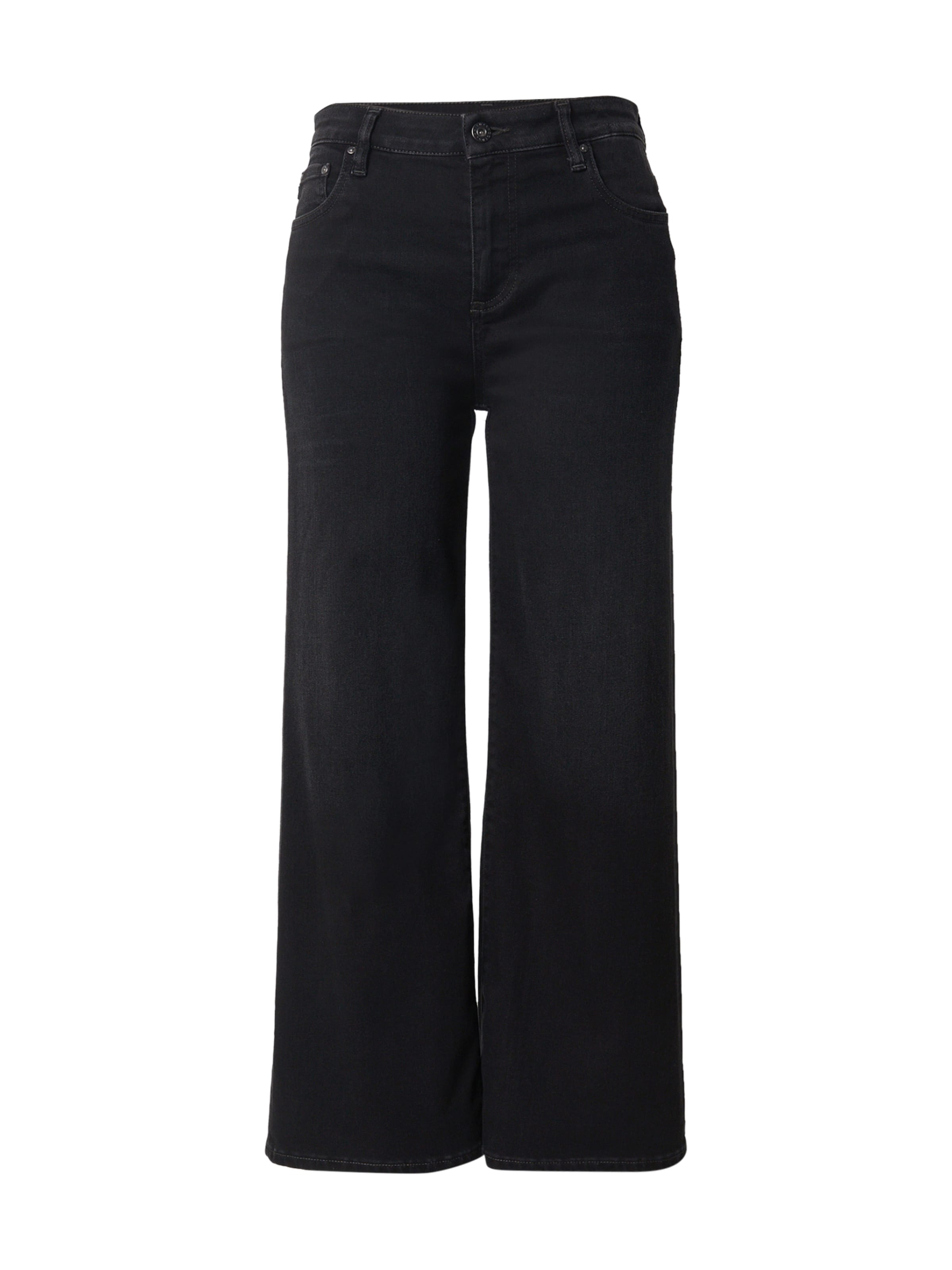 Wide leg Jeans 'SAIGE' di AG Jeans in nero: frontale