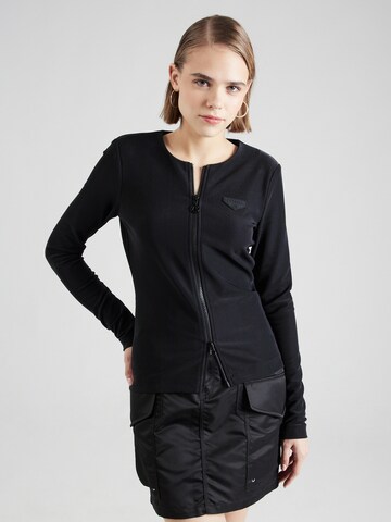 Sportalm Kitzbühel Between-season jacket 'Galant' in Black: front