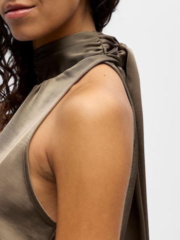 OBJECT - Top en marrón