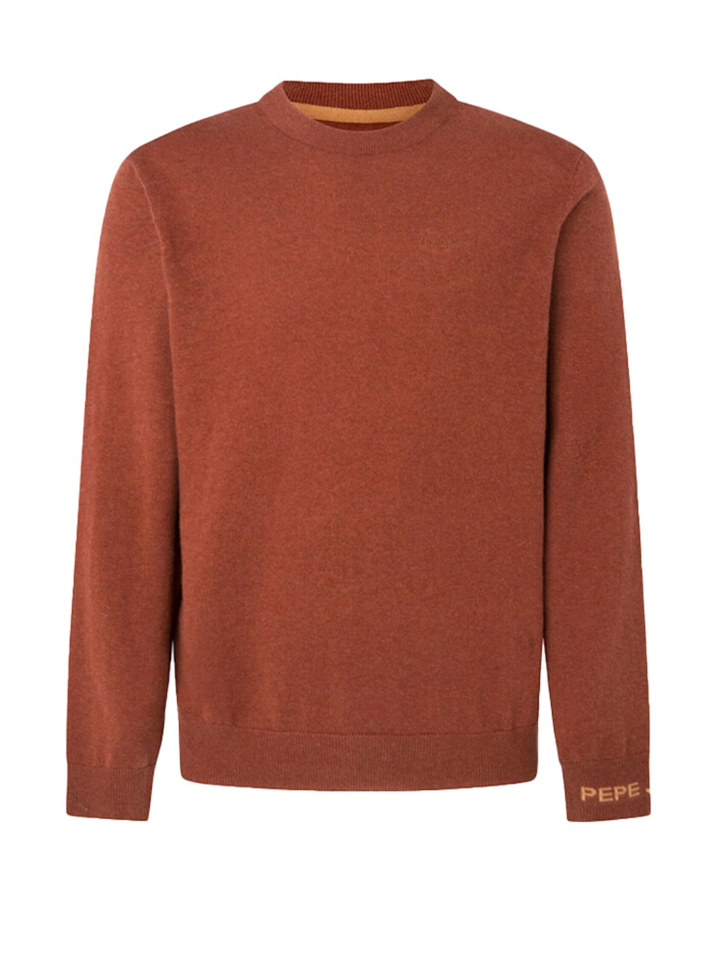DIESEL - Jersey 'Andre Crew Neck' en naranja: frente