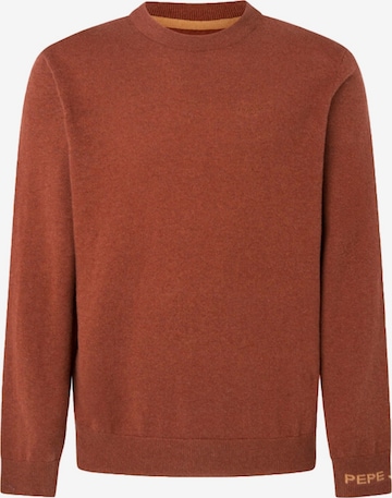 DIESEL - Jersey 'Andre Crew Neck' en naranja: frente
