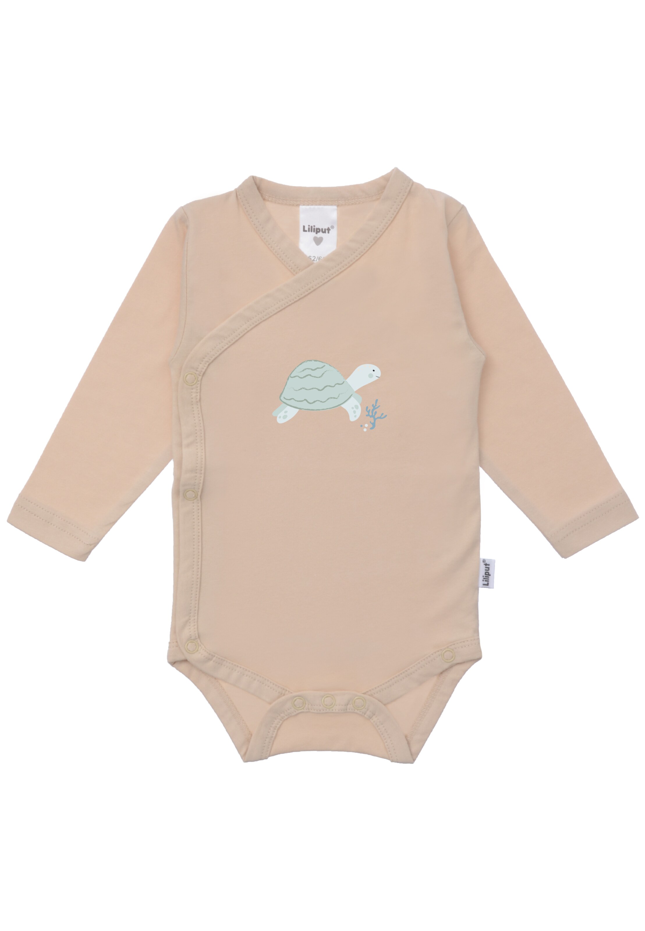 LILIPUT Romper/Bodysuit 'Schildkröte' in Beige
