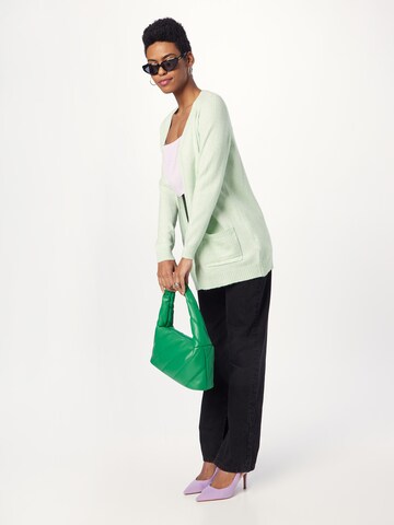 Cardigan 'LESLY' ONLY en vert