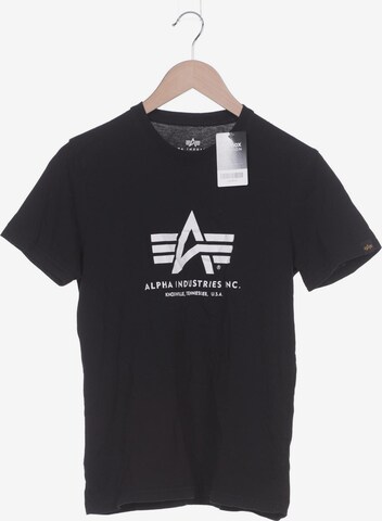 ALPHA INDUSTRIES Shirt in S in Black: front