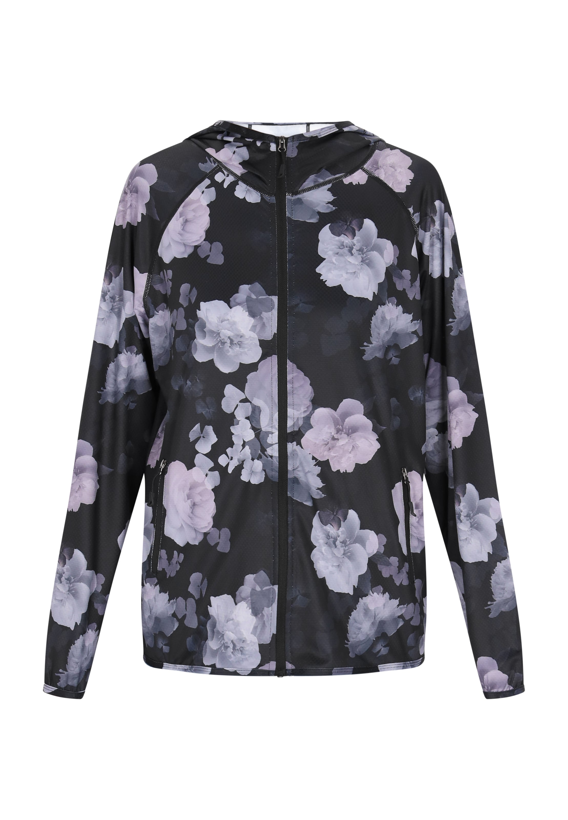 usha BLUE LABEL - Chaqueta de entretiempo 'Comfortable' en negro: frente