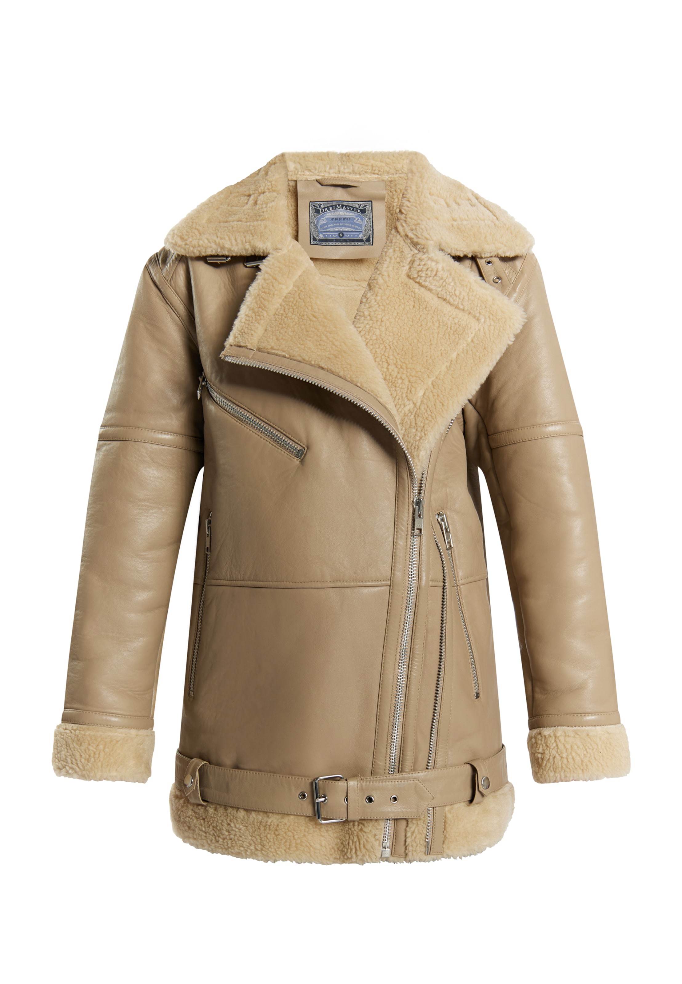 DreiMaster Vintage Overgangsjakke i stone, Produktvisning