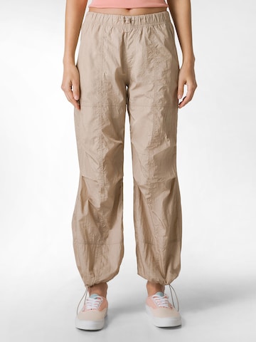 DEHA Tapered Sports trousers in Beige: front
