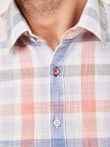 PADDOCKS Regular fit Button Up Shirt in White