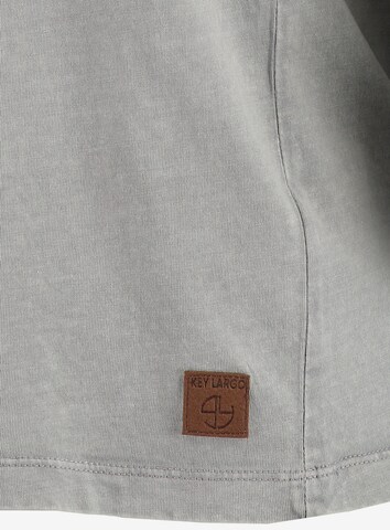 Key Largo Shirt 'MT METROPOL' in Grey