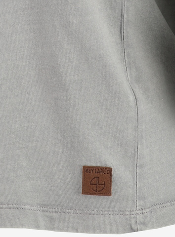Key Largo Shirt 'MT METROPOL' in Grau