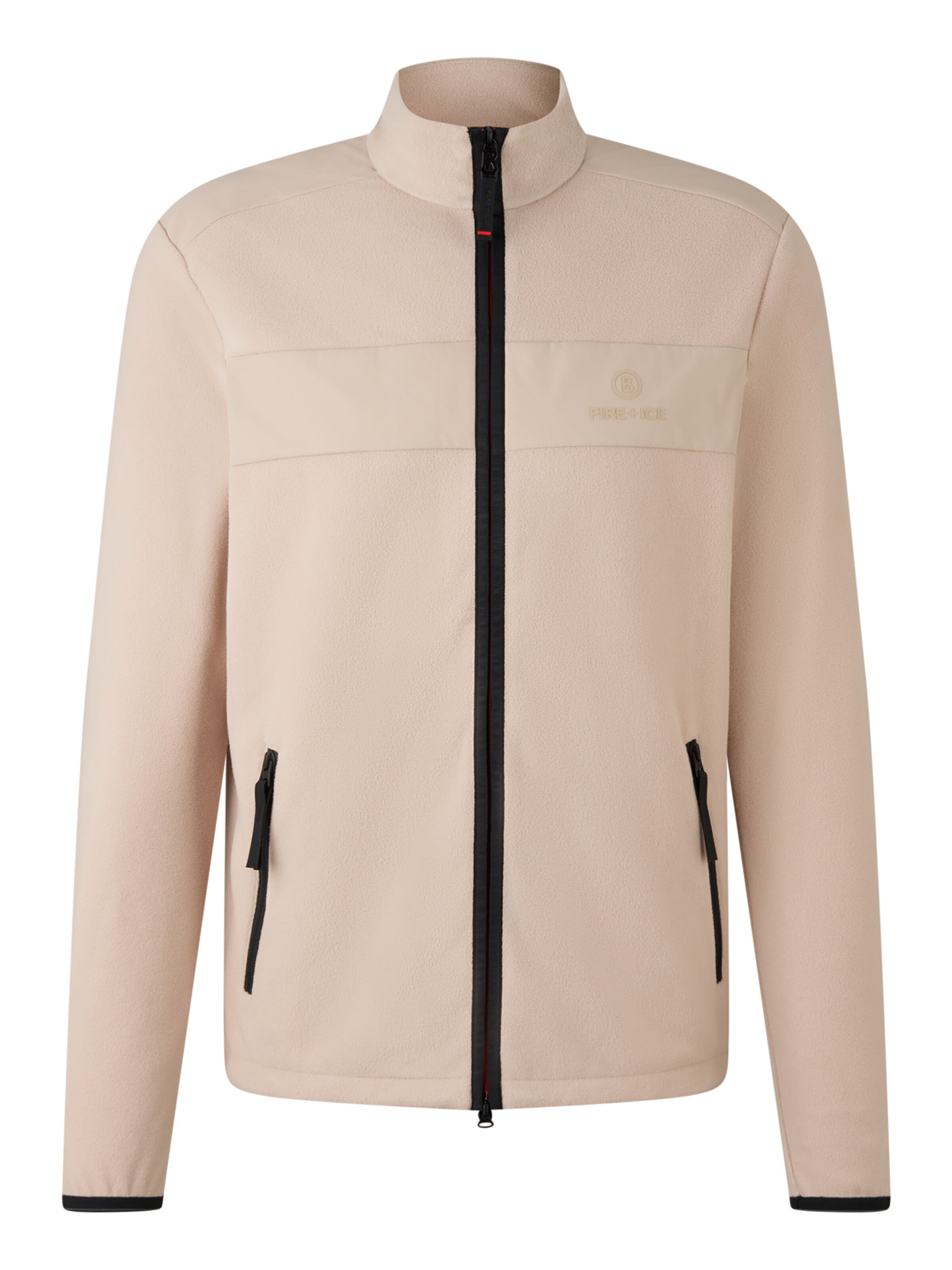 Bogner Fire + Ice Funktionsfleecejacke 'Josh' in Beige: Vorderseite