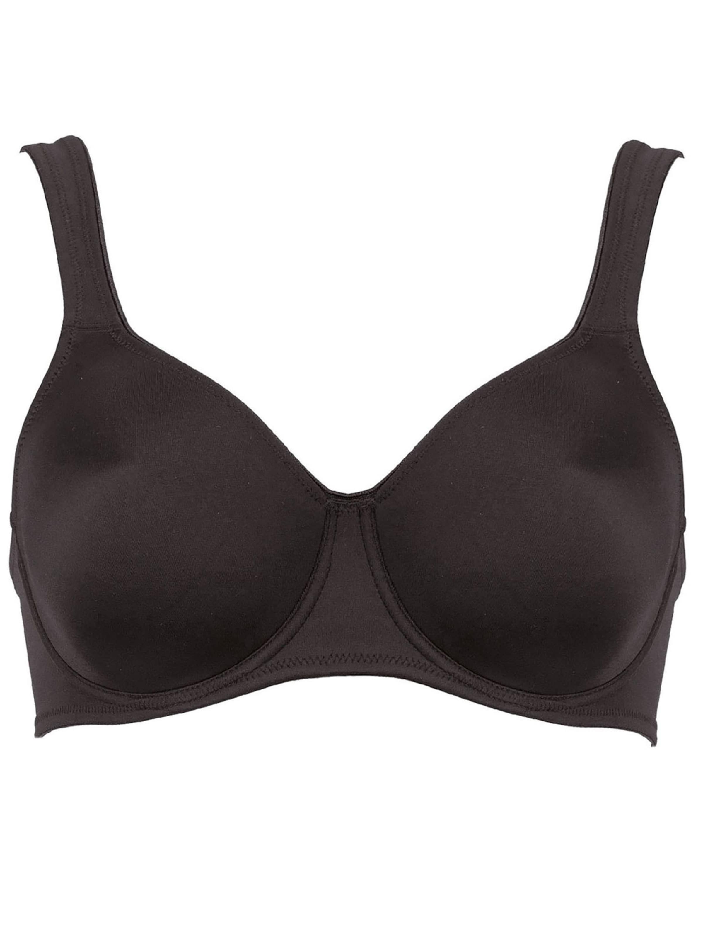 ANITA Minimizer BH 'Twin'‌‌ in Schwarz: Vorderseite