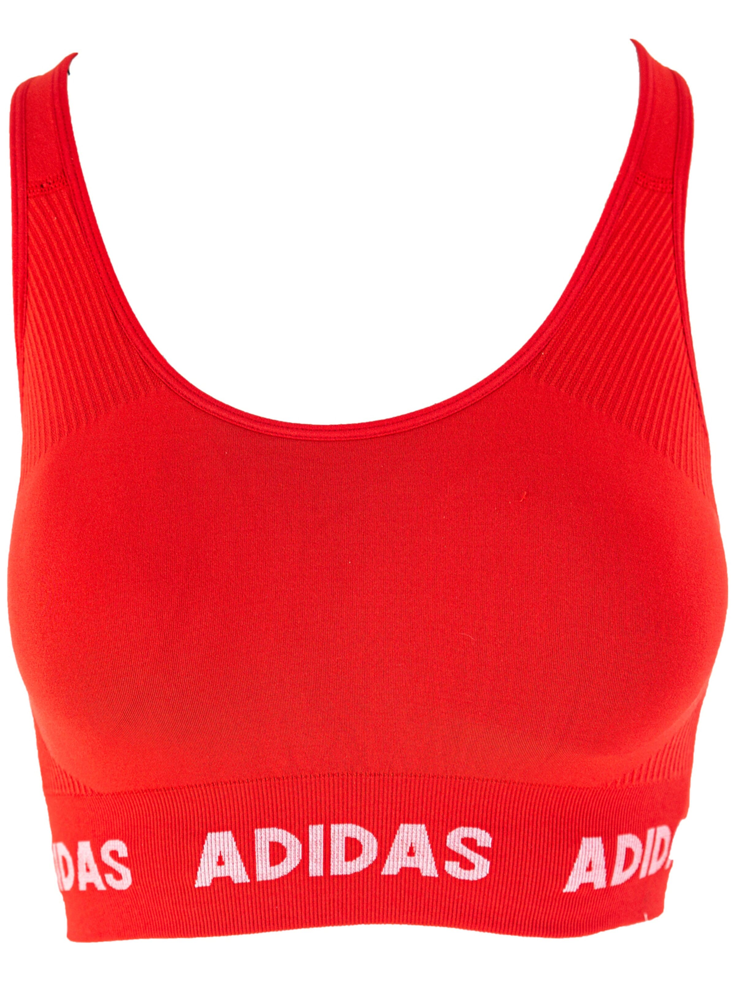 ADIDAS - Top deportivo 'adidas Training Aeroknit' en rojo