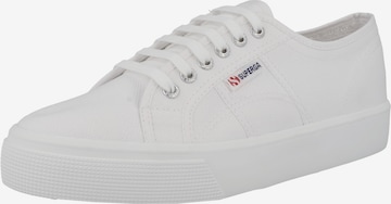 SUPERGA Platform trainers in White: front