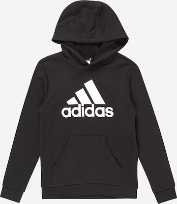 ADIDAS SPORTSWEARSportska sweater majica 'Big Logo Essentials ' - crna boja: prednji dio