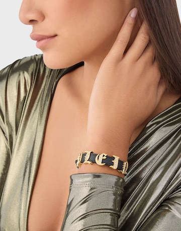Braccialetto di Philipp Plein Jewellery in nero: frontale