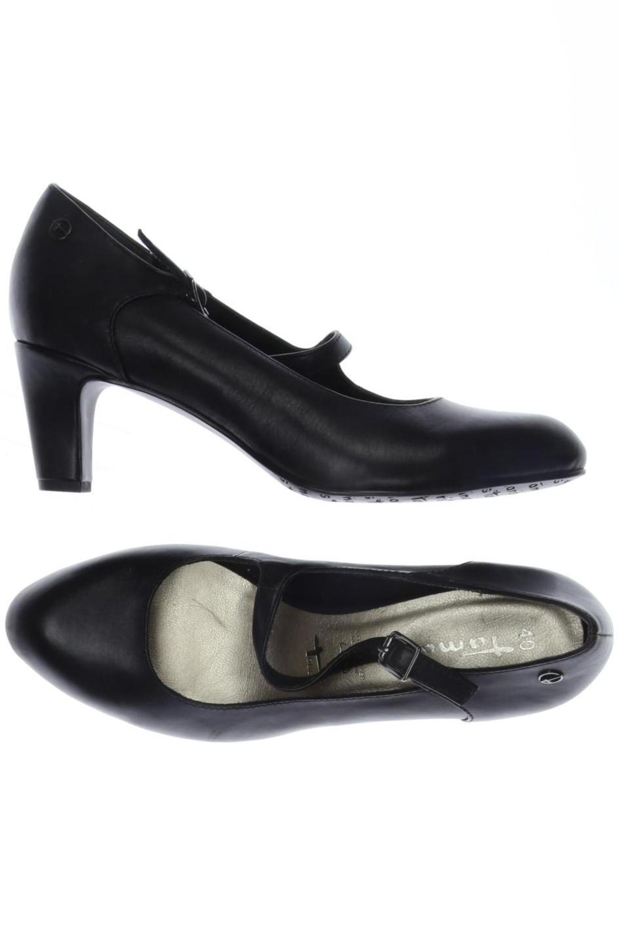 Tamaris Pumps 40 in Schwarz: Vorderseite
