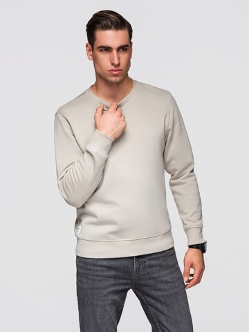 Sweat-shirt 'OM-SSBN-0271' Ombre en gris