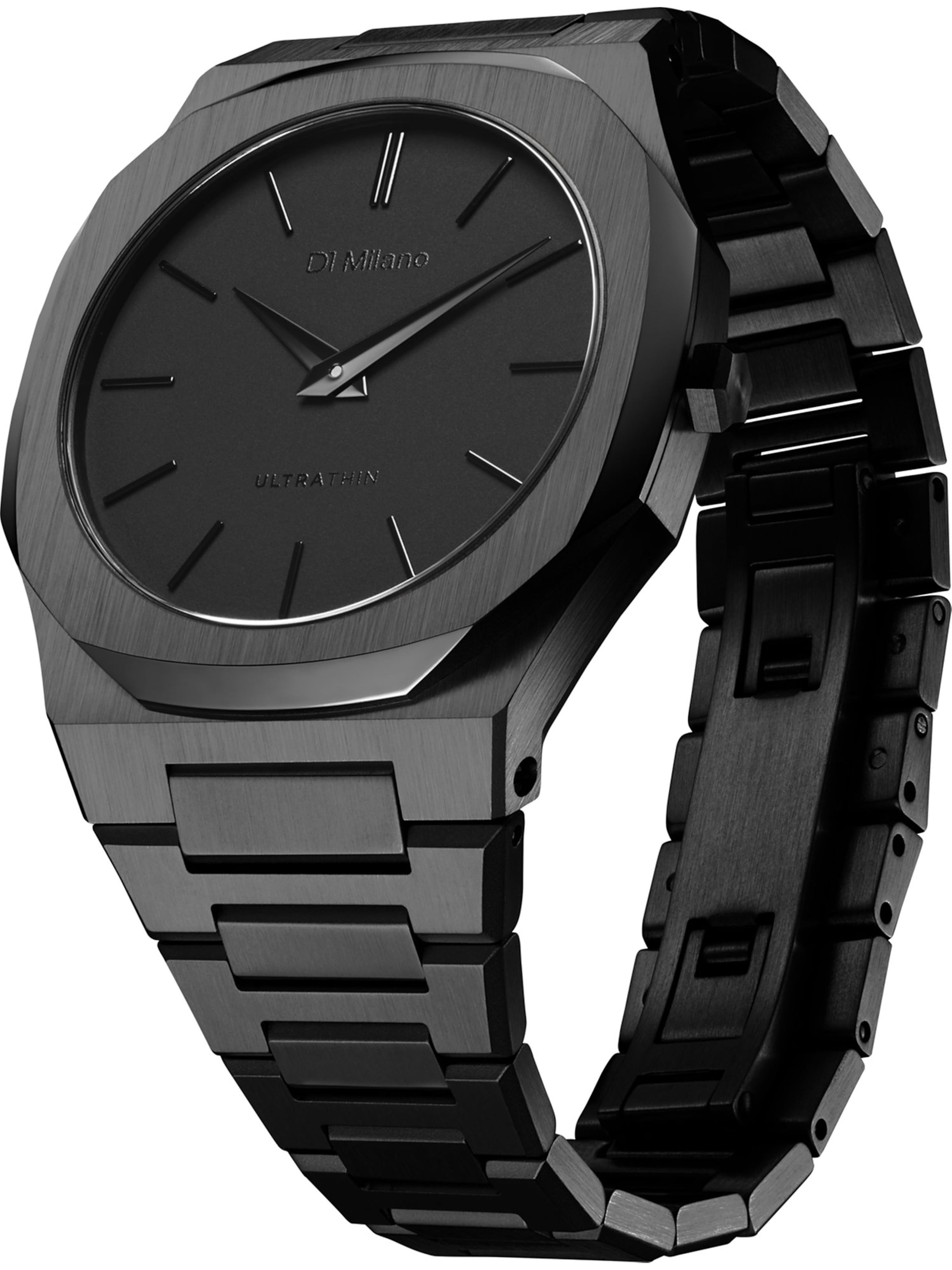 D1 Milano Uhr in Schwarz