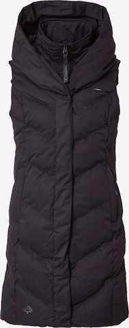 Gilet 'NATALKA' Ragwear en noir : devant