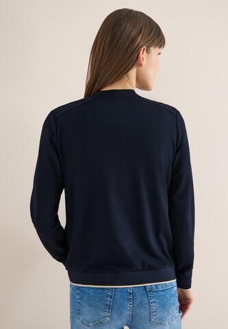 CECIL Sweatjacke in Blau