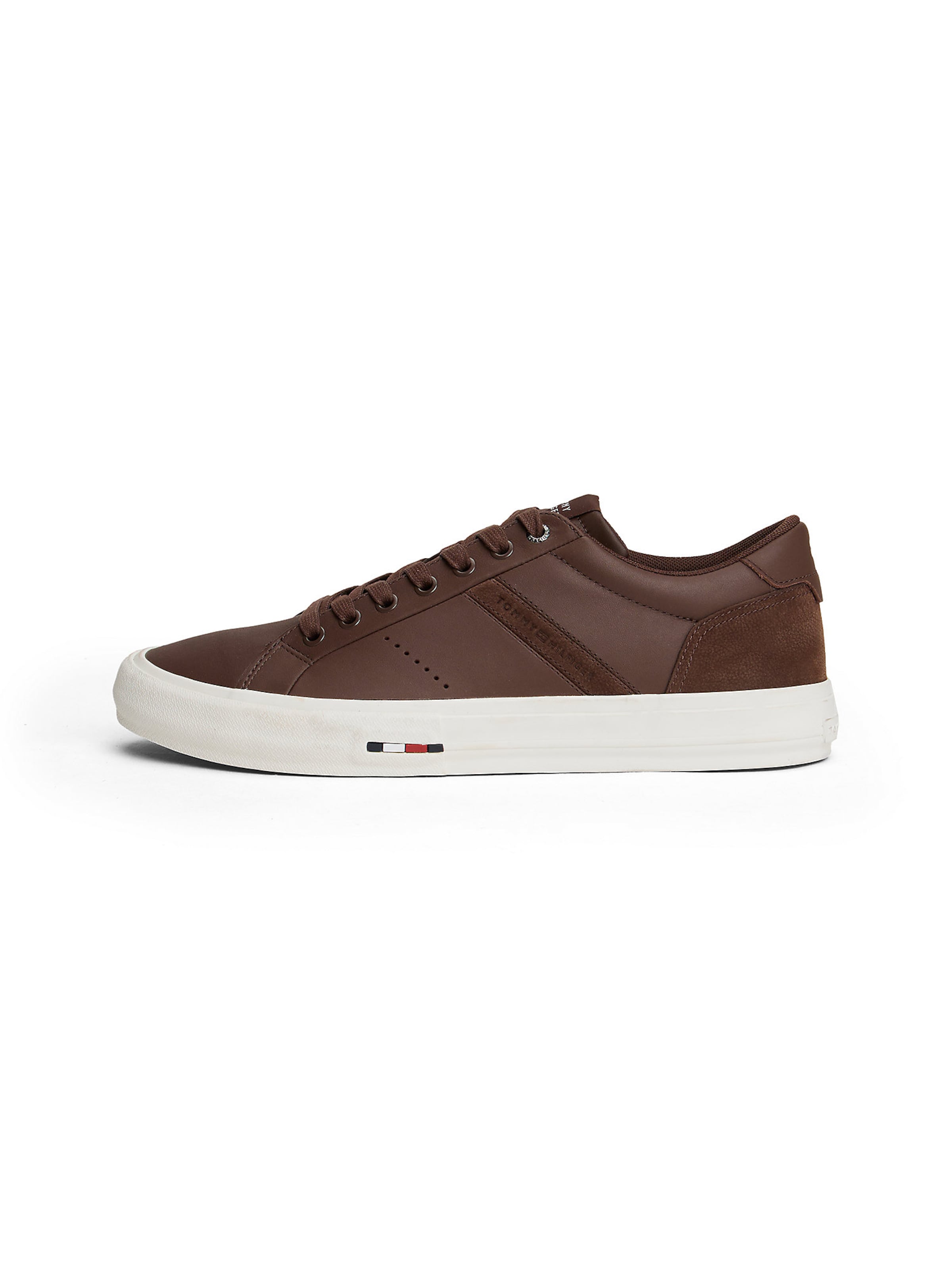 TOMMY HILFIGER Sneakers in Brown: front