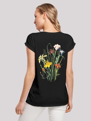 T-shirt 'Blóm' F4NT4STIC en noir
