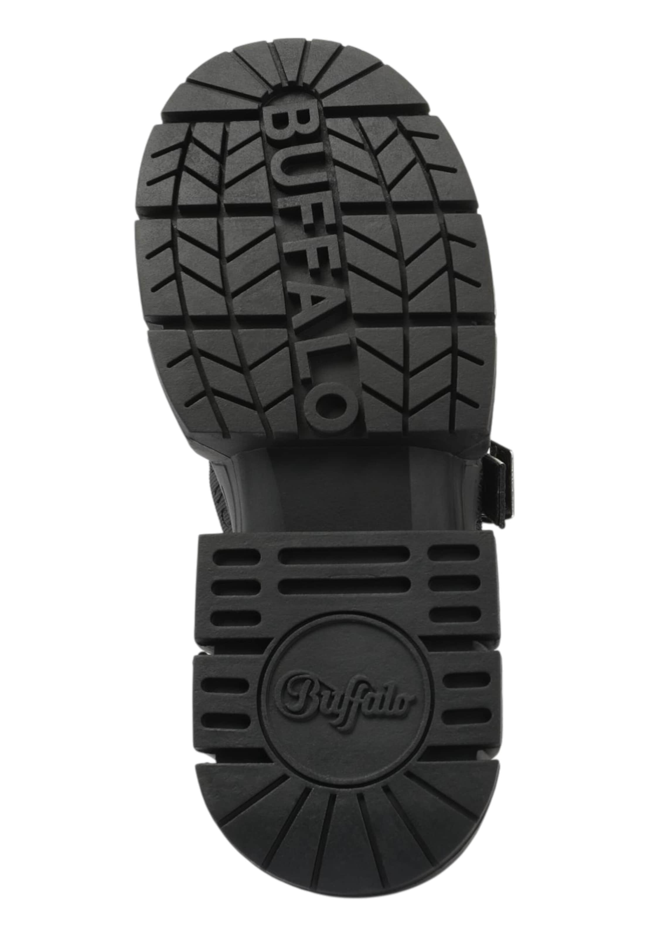 BUFFALO - Sandália em preto