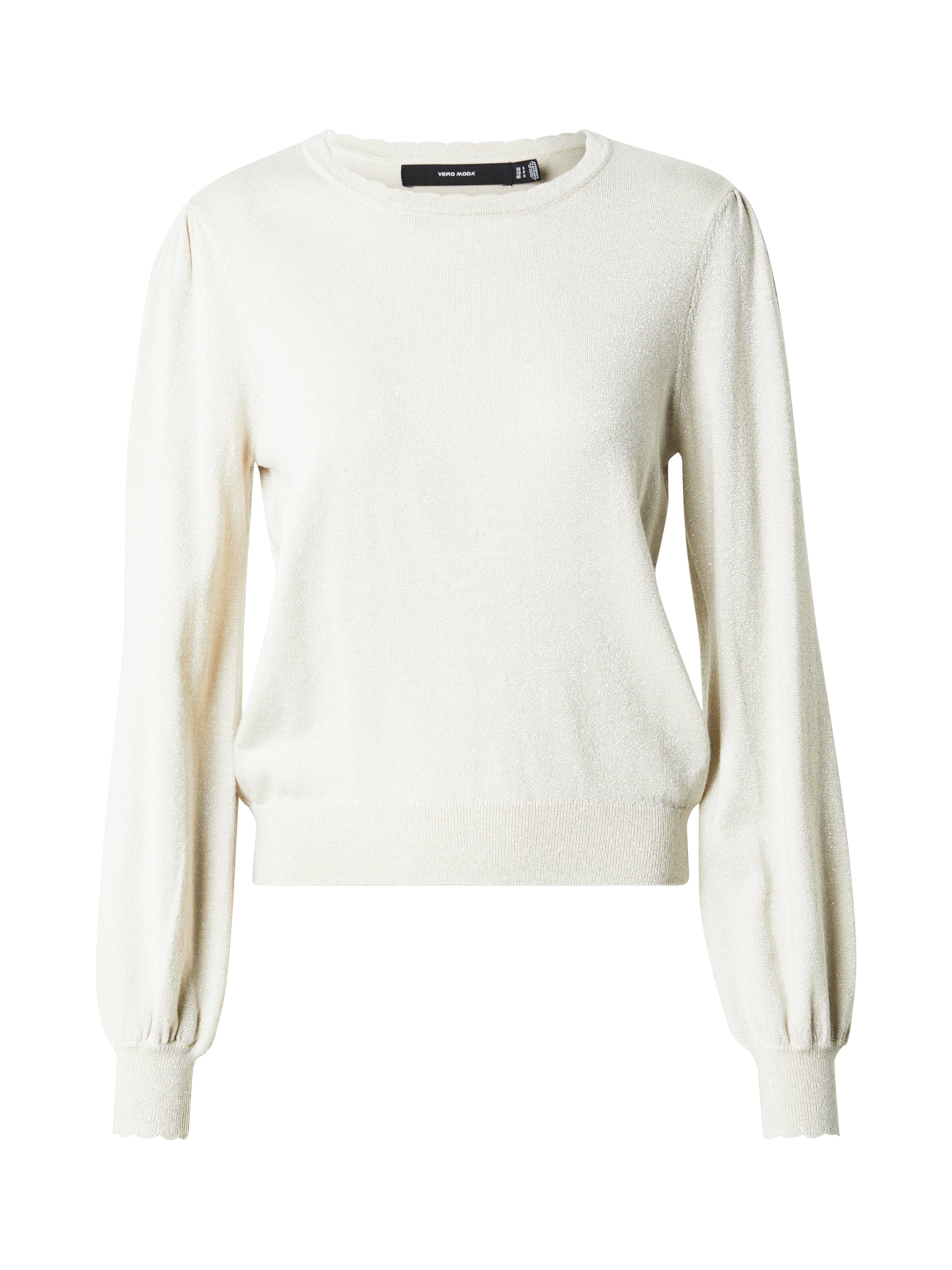 VERO MODA Pullover 'HAPPYSHINE' in Beige: Vorderseite