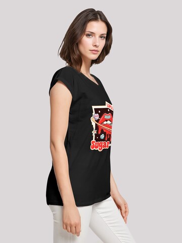 T-shirt 'Lips like sugar retro fashion  Valentinstag' F4NT4STIC en noir