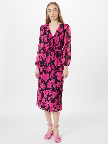 Wallis Dress in Pink: front