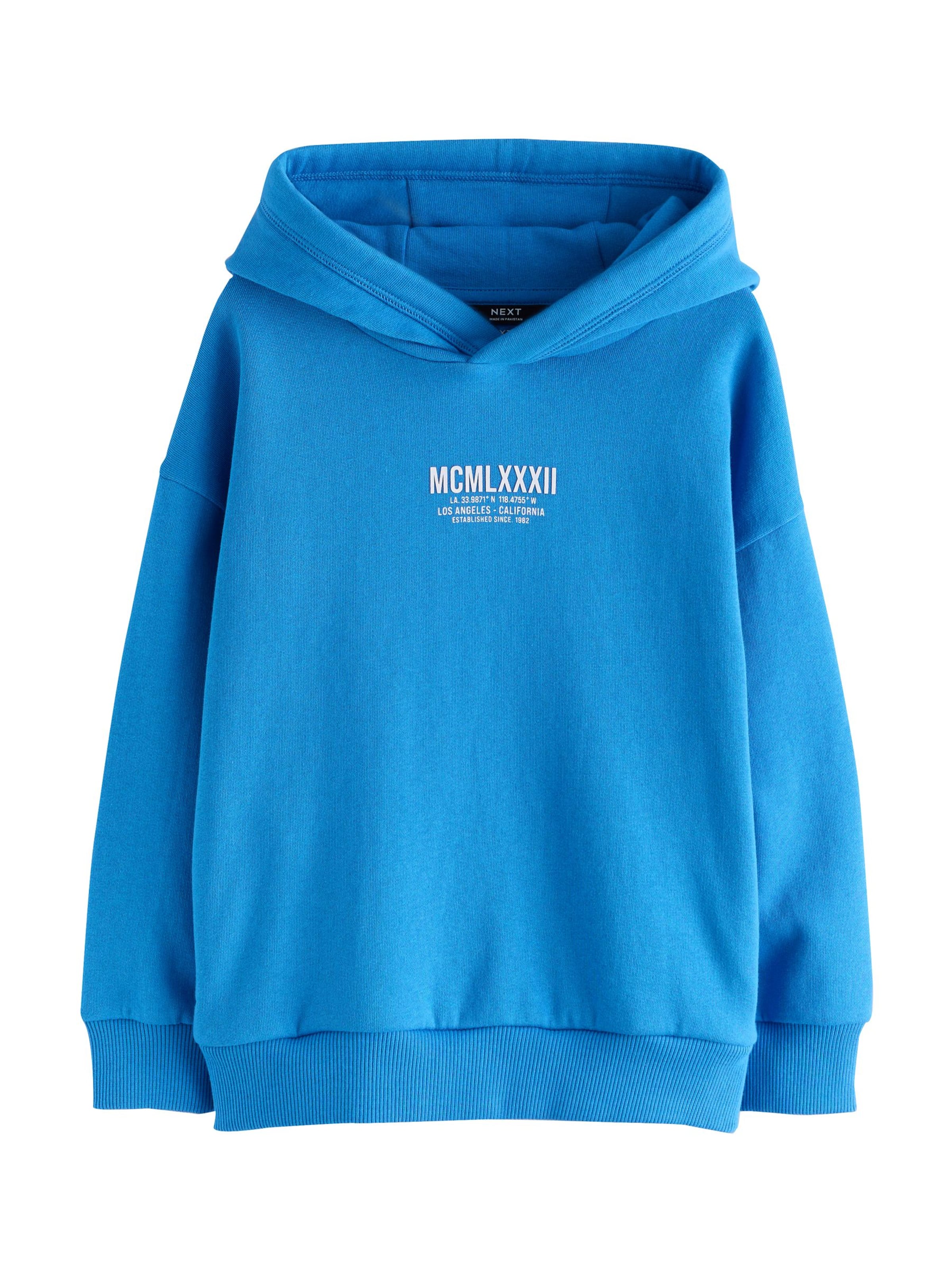 Next - Sudadera en azul: frente