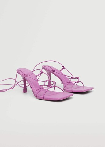 Sandalo 'Clara' di MANGO in rosa