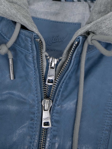 Mauritius Between-Season Jacket in Blue