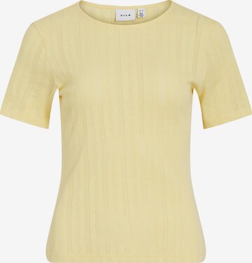 VILA - Camiseta en amarillo: frente