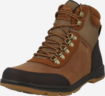 SOREL - Botas com atacadores 'ANKENY  II HIKER' em castanho: frente