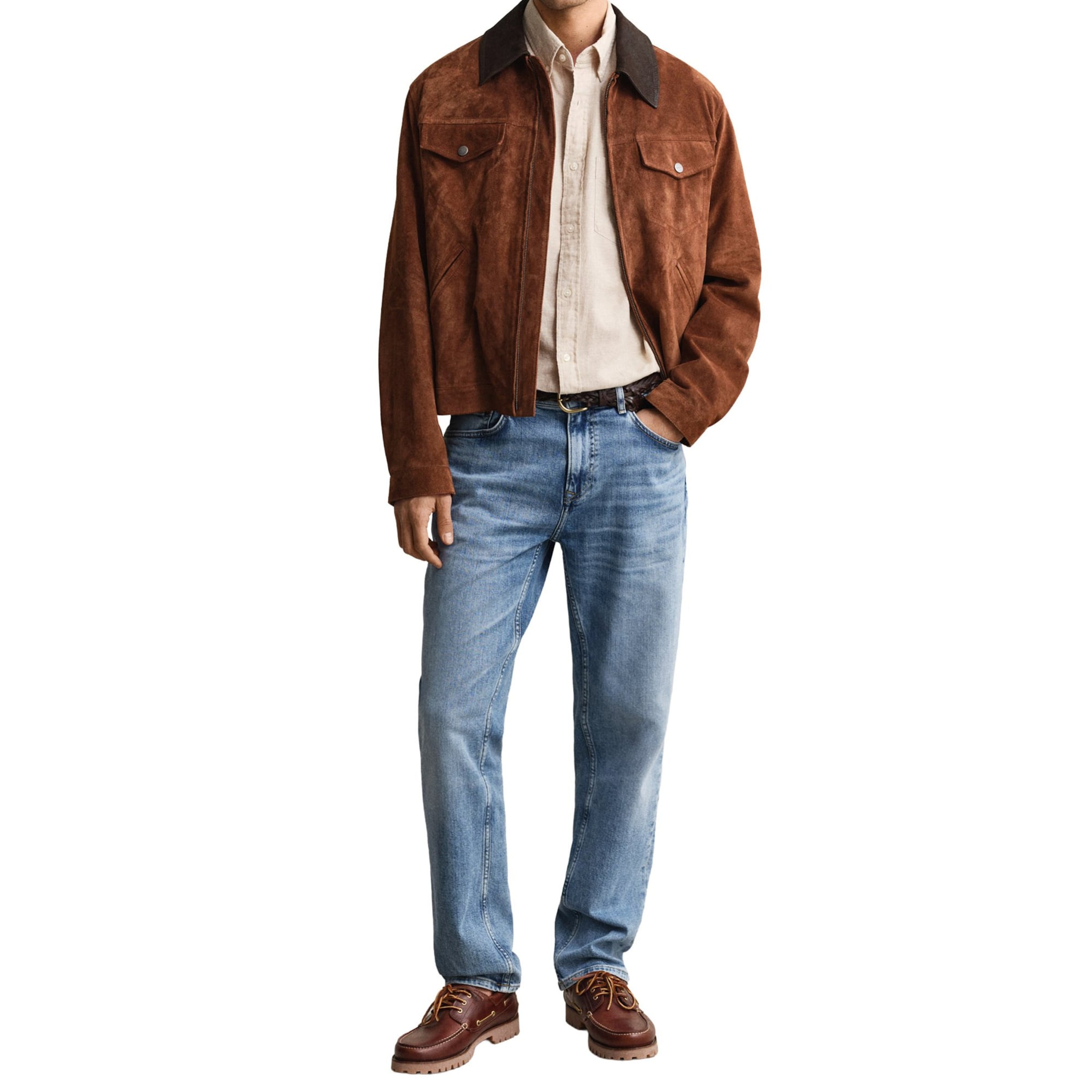 GANT Regular fit Üzleti ing - bézs