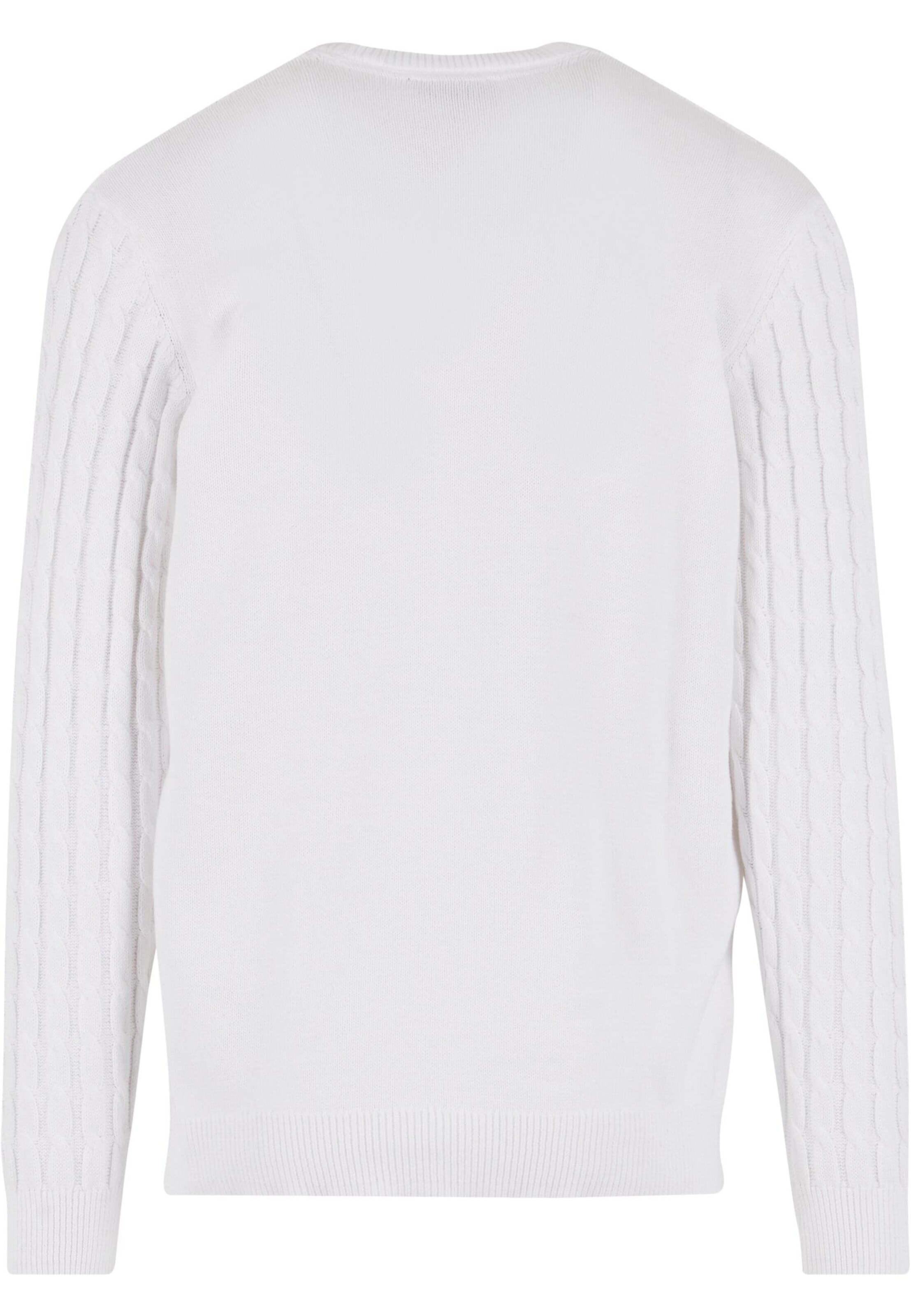 INDICODE JEANS Svetr 'Trevin' – bílá