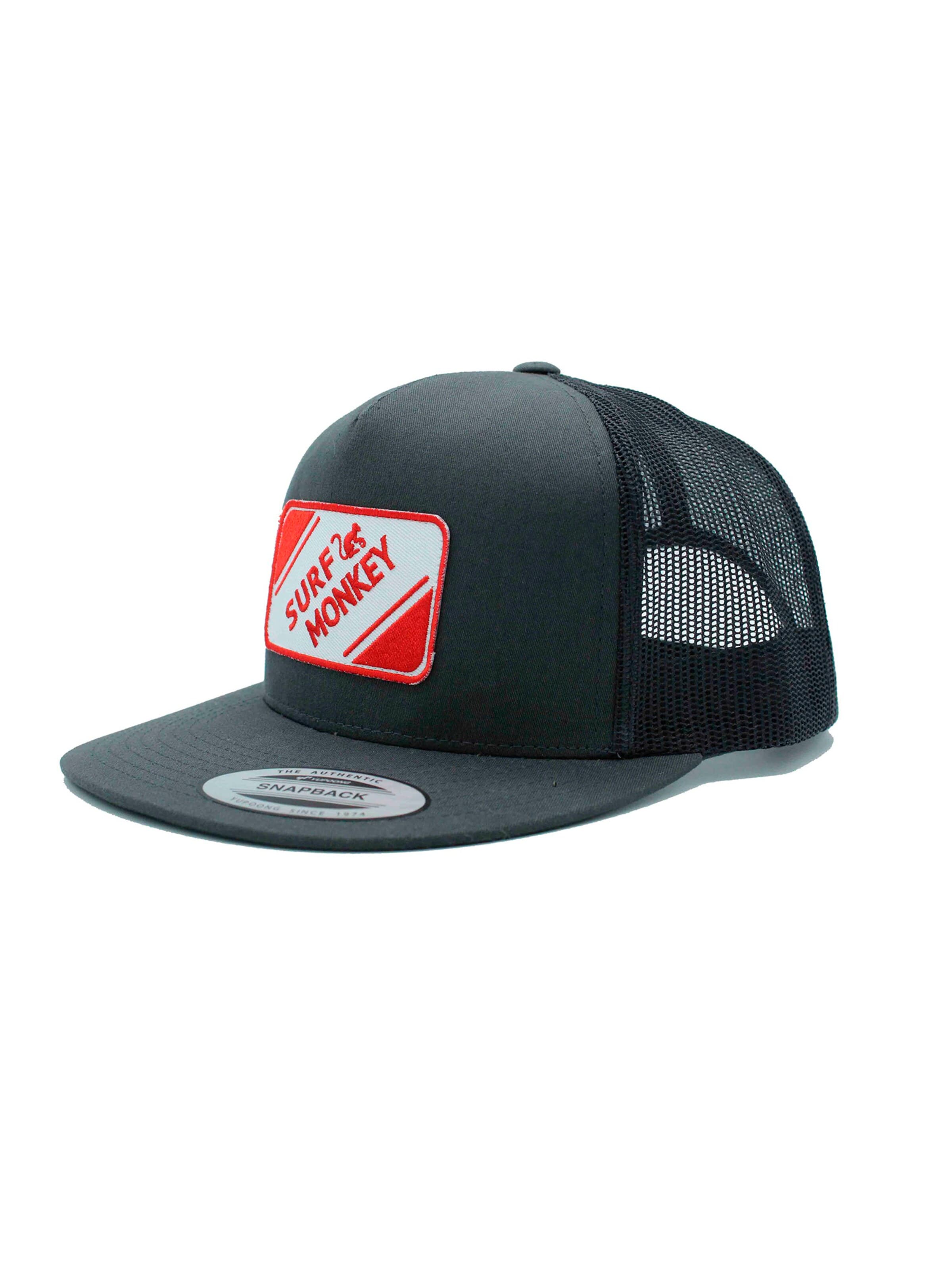 Surf Monkey Czapka sportowa w kolorze czerwony: przód