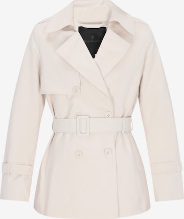 Manteau mi-saison DreiMaster Klassik en blanc : devant