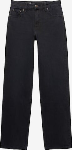 Pull&Bear Štandardný strih Džínsy - Čierna: predná strana